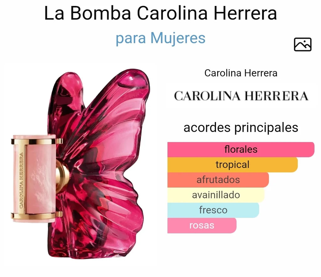LA BOMBA- CAROLINA HERRERA